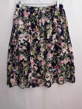 Floral Midi Skirt
